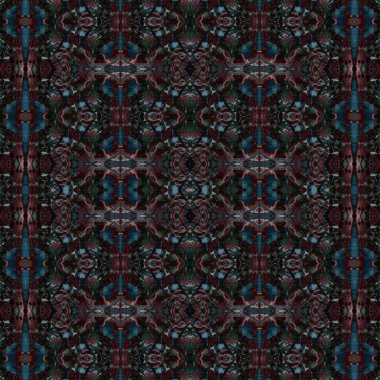 Kusursuz kare soyut desen. Sanat dokusu. Sanat mandala. Simetrik desen