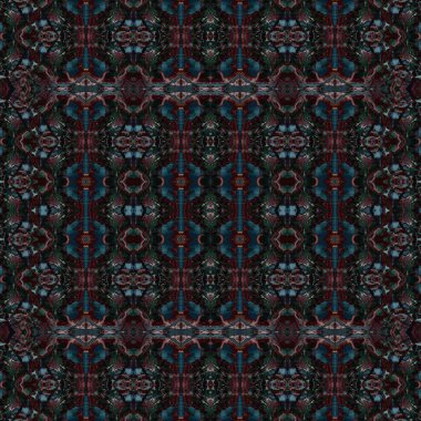 Kusursuz kare soyut desen. Sanat dokusu. Sanat mandala. Simetrik desen