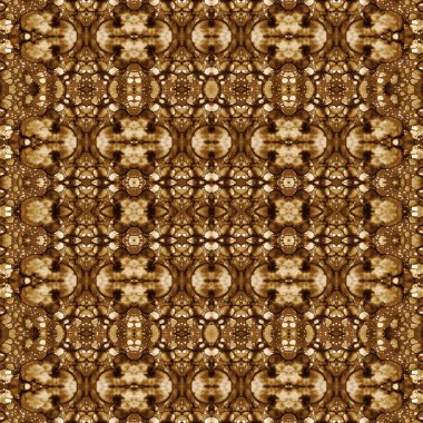 Kusursuz kare soyut desen. Sanat dokusu. Sanat mandala. Simetrik desen