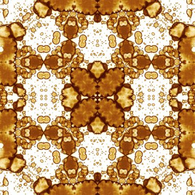 Kusursuz kare soyut desen. Sanat dokusu. Sanat mandala. Simetrik desen