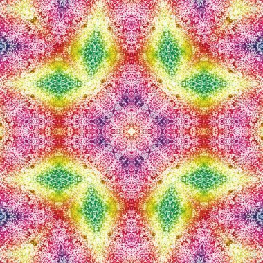 Kusursuz kare soyut desen. Sanat dokusu. Sanat mandala. Simetrik desen