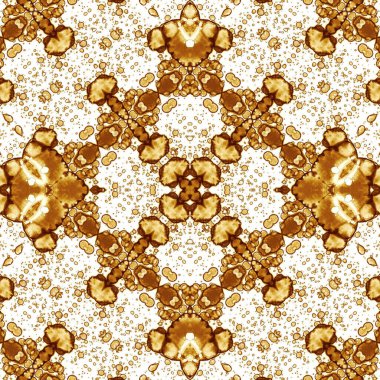 Kusursuz kare soyut desen. Sanat dokusu. Sanat mandala. Simetrik desen