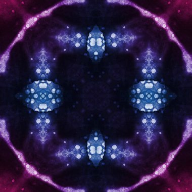 Kusursuz kare soyut desen. Sanat dokusu. Sanat mandala. Simetrik desen