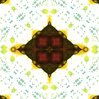 Kusursuz kare soyut desen. Sanat dokusu. Sanat mandala. Simetrik desen