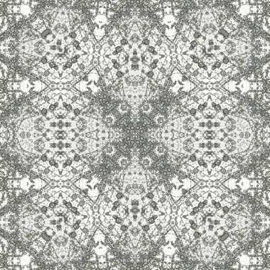 Kusursuz kare soyut desen. Sanat dokusu. Sanat mandala. Simetrik desen