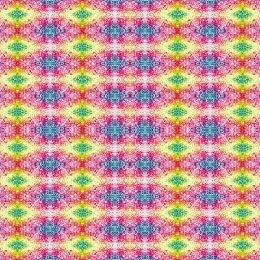 Kusursuz kare soyut desen. Sanat dokusu. Sanat mandala. Simetrik desen