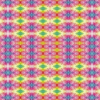 Kusursuz kare soyut desen. Sanat dokusu. Sanat mandala. Simetrik desen