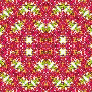 Kusursuz kare soyut desen. Sanat dokusu. Sanat mandala. Simetrik desen