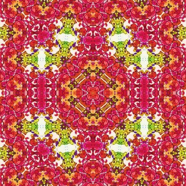 Kusursuz kare soyut desen. Sanat dokusu. Sanat mandala. Simetrik desen