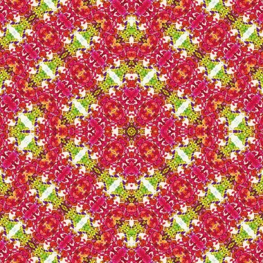 Kusursuz kare soyut desen. Sanat dokusu. Sanat mandala. Simetrik desen