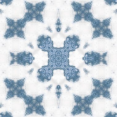 Kusursuz kare soyut desen. Sanat dokusu. Sanat mandala. Simetrik desen