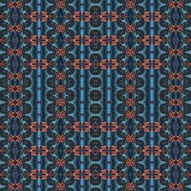 Kusursuz kare soyut desen. Sanat dokusu. Sanat mandala. Simetrik desen