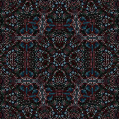 Kusursuz kare soyut desen. Sanat dokusu. Sanat mandala. Simetrik desen