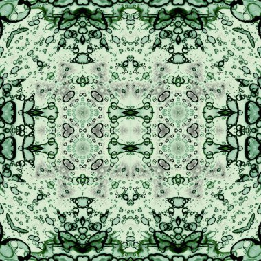 Kusursuz kare soyut desen. Sanat dokusu. Sanat mandala. Simetrik desen