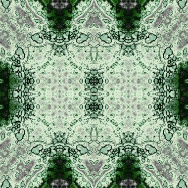 Kusursuz kare soyut desen. Sanat dokusu. Sanat mandala. Simetrik desen