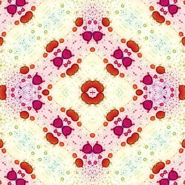 Kusursuz kare soyut desen. Sanat dokusu. Sanat mandala. Simetrik desen