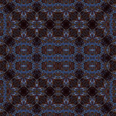 Kusursuz soyut desen. Sanat yaratıcılığı geçmişi. Örgü dokusu