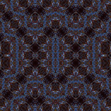 Kusursuz soyut desen. Sanat yaratıcılığı geçmişi. Örgü dokusu