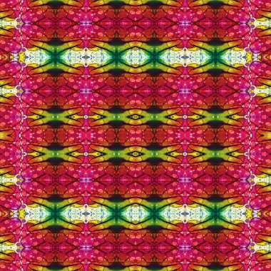 Kusursuz kare soyut desen. Sanat dokusu. Sanat mandala. Simetrik desen