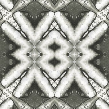 Kusursuz kare soyut desen. Sanat dokusu. Sanat mandala. Simetrik desen