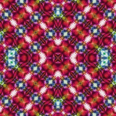 Kusursuz kare soyut desen. Sanat dokusu. Sanat mandala. Simetrik desen