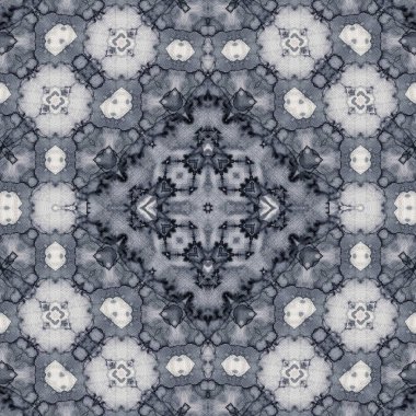 Kusursuz kare soyut desen. Sanat dokusu. Sanat mandala. Simetrik desen