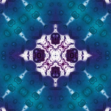 Kusursuz kare soyut desen. Sanat dokusu. Sanat mandala. Simetrik desen