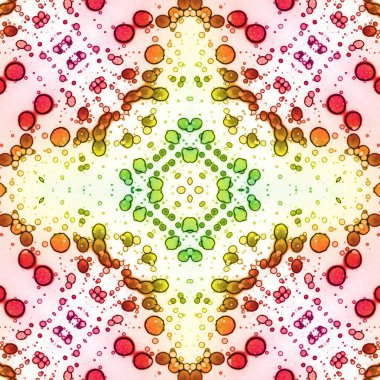 Kusursuz kare soyut desen. Sanat dokusu. Sanat mandala. Simetrik desen