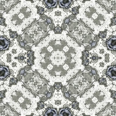 Kusursuz kare soyut desen. Sanat dokusu. Sanat mandala. Simetrik desen