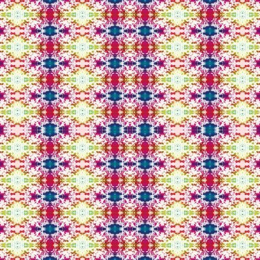 Kusursuz kare soyut desen. Sanat dokusu. Sanat mandala. Simetrik desen