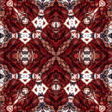 Kusursuz soyut desen. Sanat yaratıcılığı geçmişi. Örgü dokusu