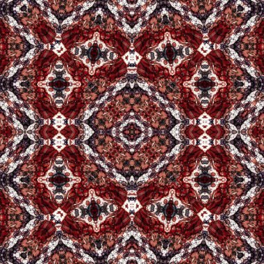 Kusursuz soyut desen. Sanat yaratıcılığı geçmişi. Örgü dokusu