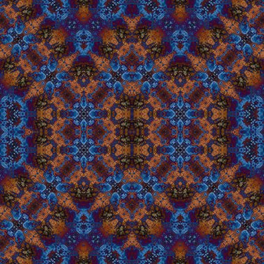 Kusursuz soyut desen. Sanat yaratıcılığı geçmişi. Örgü dokusu