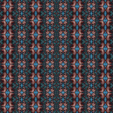 Kusursuz soyut desen. Sanat yaratıcılığı geçmişi. Örgü dokusu