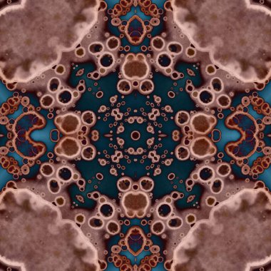 Kusursuz soyut desen. Sanat yaratıcılığı geçmişi. Örgü dokusu