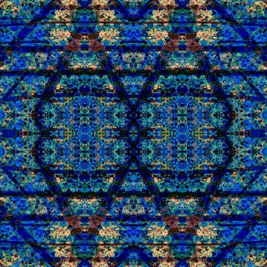 Kusursuz soyut desen. Sanat yaratıcılığı geçmişi. Örgü dokusu