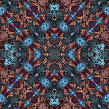 Kusursuz soyut desen. Sanat yaratıcılığı geçmişi. Örgü dokusu