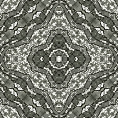 Kusursuz soyut desen. Sanat yaratıcılığı geçmişi. Örgü dokusu