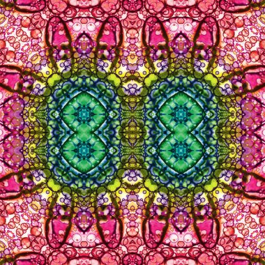 Kusursuz soyut desen. Sanat yaratıcılığı geçmişi. Örgü dokusu