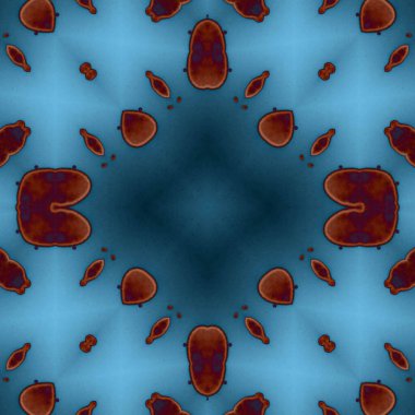 Kusursuz soyut desen. Sanat yaratıcılığı geçmişi. Örgü dokusu