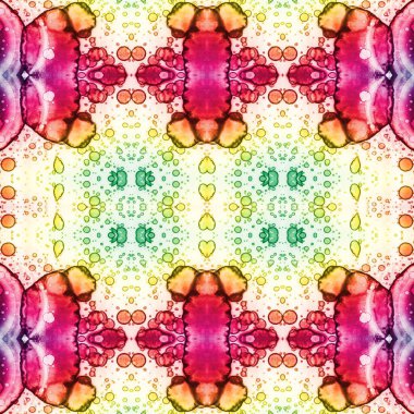 Kusursuz soyut desen. Sanat yaratıcılığı geçmişi. Örgü dokusu