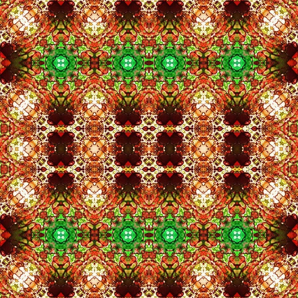 Kusursuz kare soyut desen. Sanat dokusu. Sanat mandala. Simetrik desen