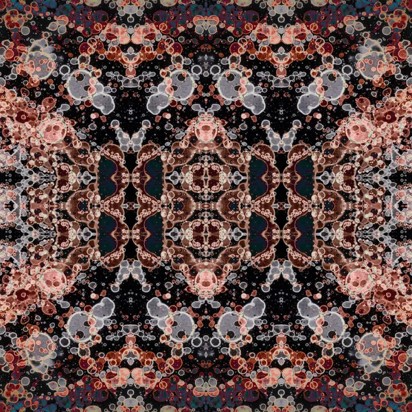 Kusursuz kare soyut desen. Sanat dokusu. Sanat mandala. Simetrik desen