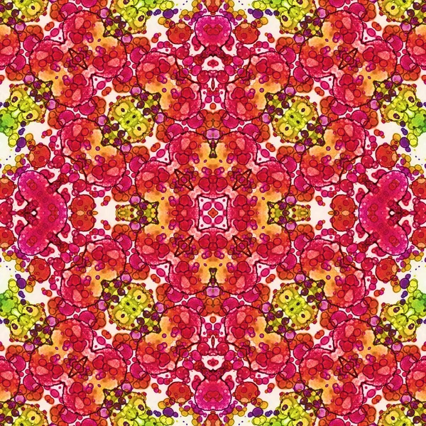 Kusursuz kare soyut desen. Sanat dokusu. Sanat mandala. Simetrik desen