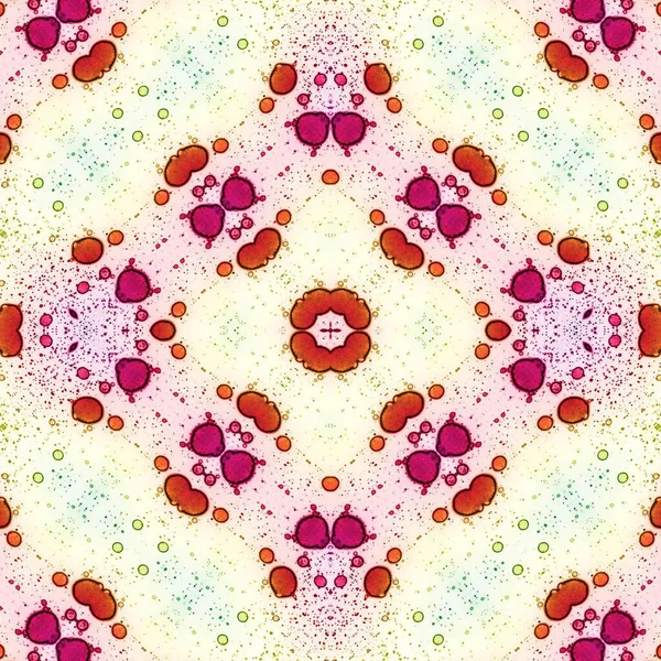 Kusursuz kare soyut desen. Sanat dokusu. Sanat mandala. Simetrik desen