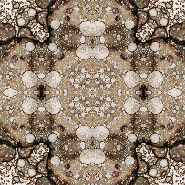 Kusursuz kare soyut desen. Sanat dokusu. Sanat mandala. Simetrik desen