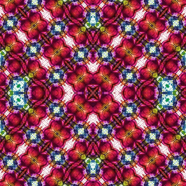 Kusursuz kare soyut desen. Sanat dokusu. Sanat mandala. Simetrik desen