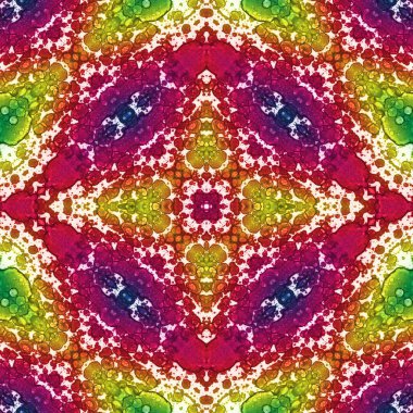 Kusursuz soyut desen. Sanat yaratıcılığı geçmişi. Örgü dokusu