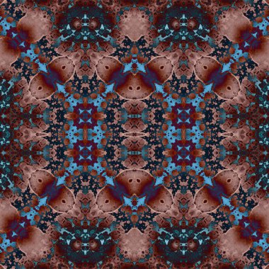 Kusursuz soyut desen. Sanat yaratıcılığı geçmişi. Örgü dokusu