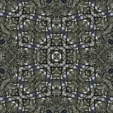 Kusursuz soyut desen. Sanat yaratıcılığı geçmişi. Örgü dokusu